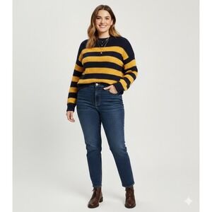 GAP High Rise 90s Original‎ Fit Straight Leg Jeans 100% Cotton Womens Size 14